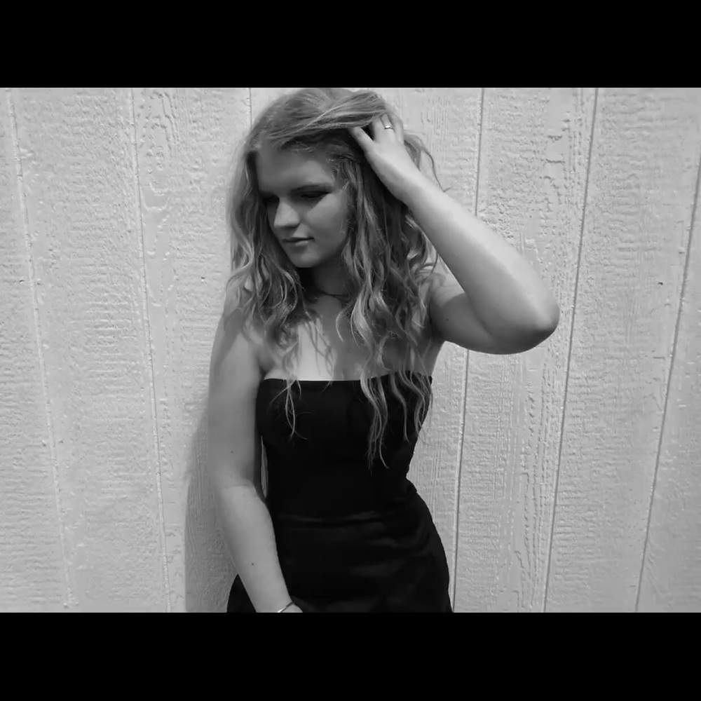 White House black market strapless dress
